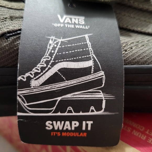 VANS Old School Green Sneakers Women's Size 5.5 - Picture 5 of 6